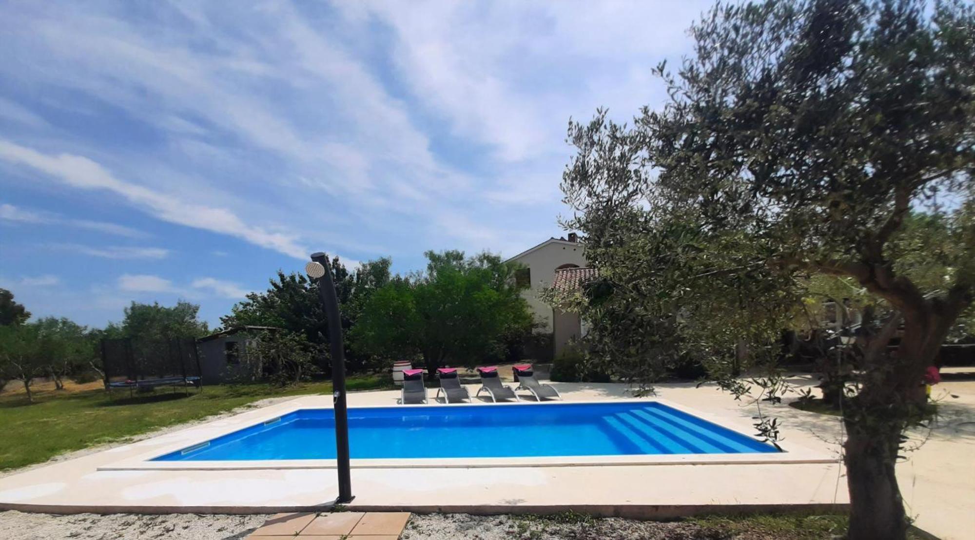 Ferienhaus Aqua Mit Pool Jadreški Eksteriør billede