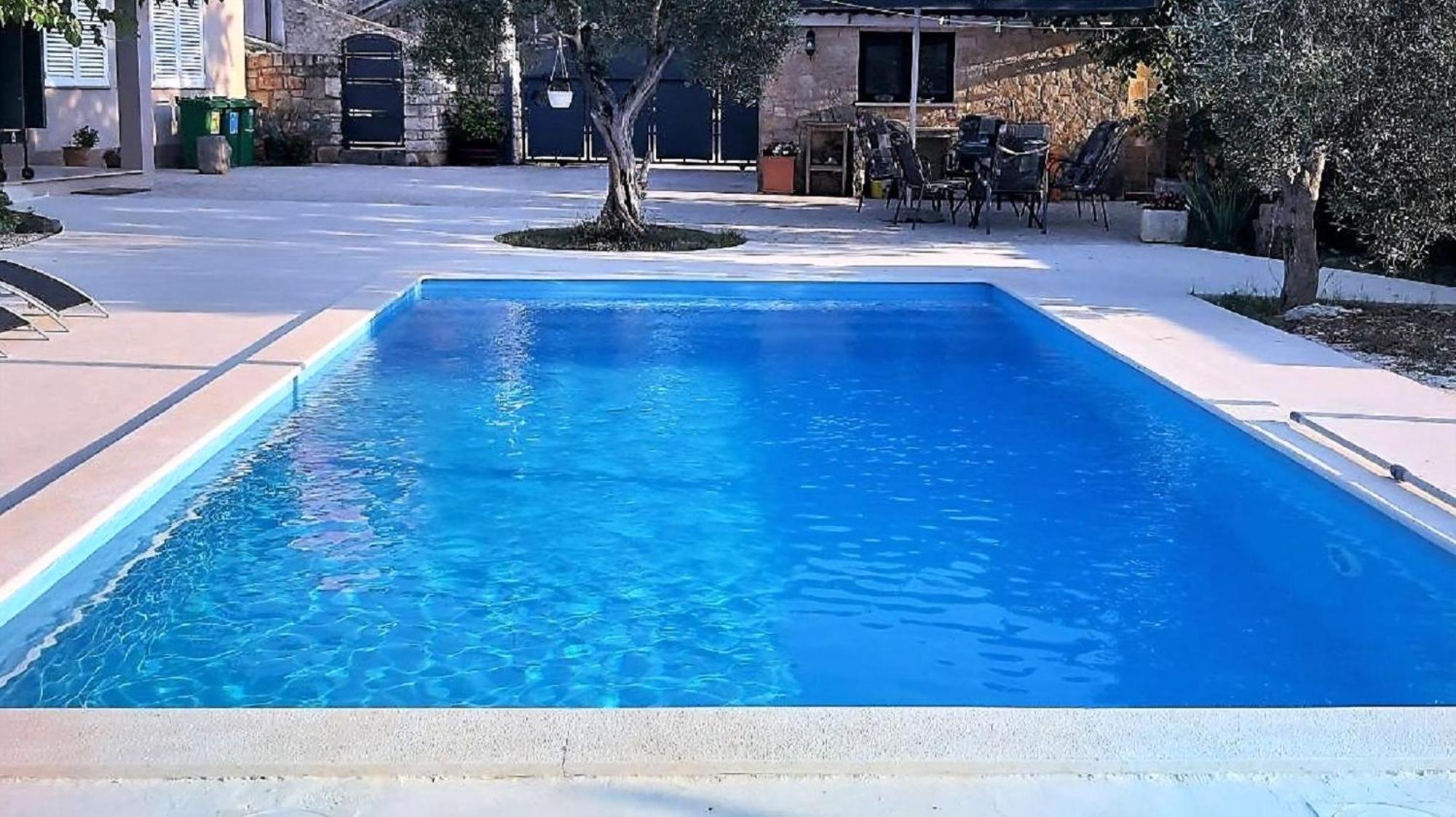 Ferienhaus Aqua Mit Pool Jadreški Eksteriør billede